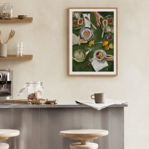 Ekaterina Zagorska - Tea O’Clock Print