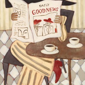 The Good News Café Print